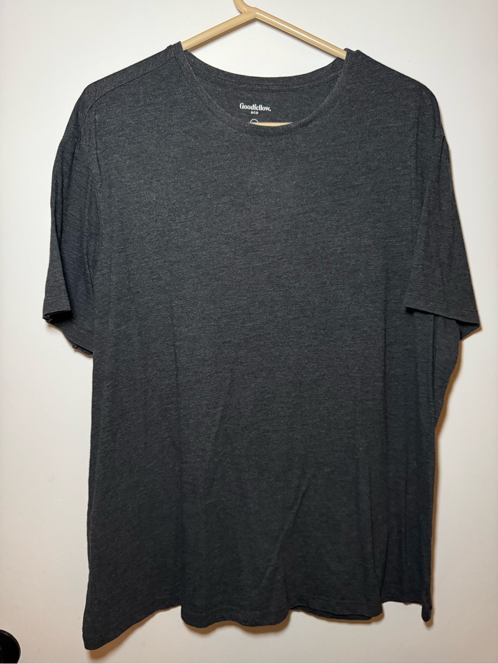 Goodfellow & Co Charcoal Crew Neck T-Shirt - Men's XXL